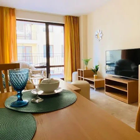 Rose Of Village Cacao Beach, Sunny Beach - Apartellocom Lägenhet *